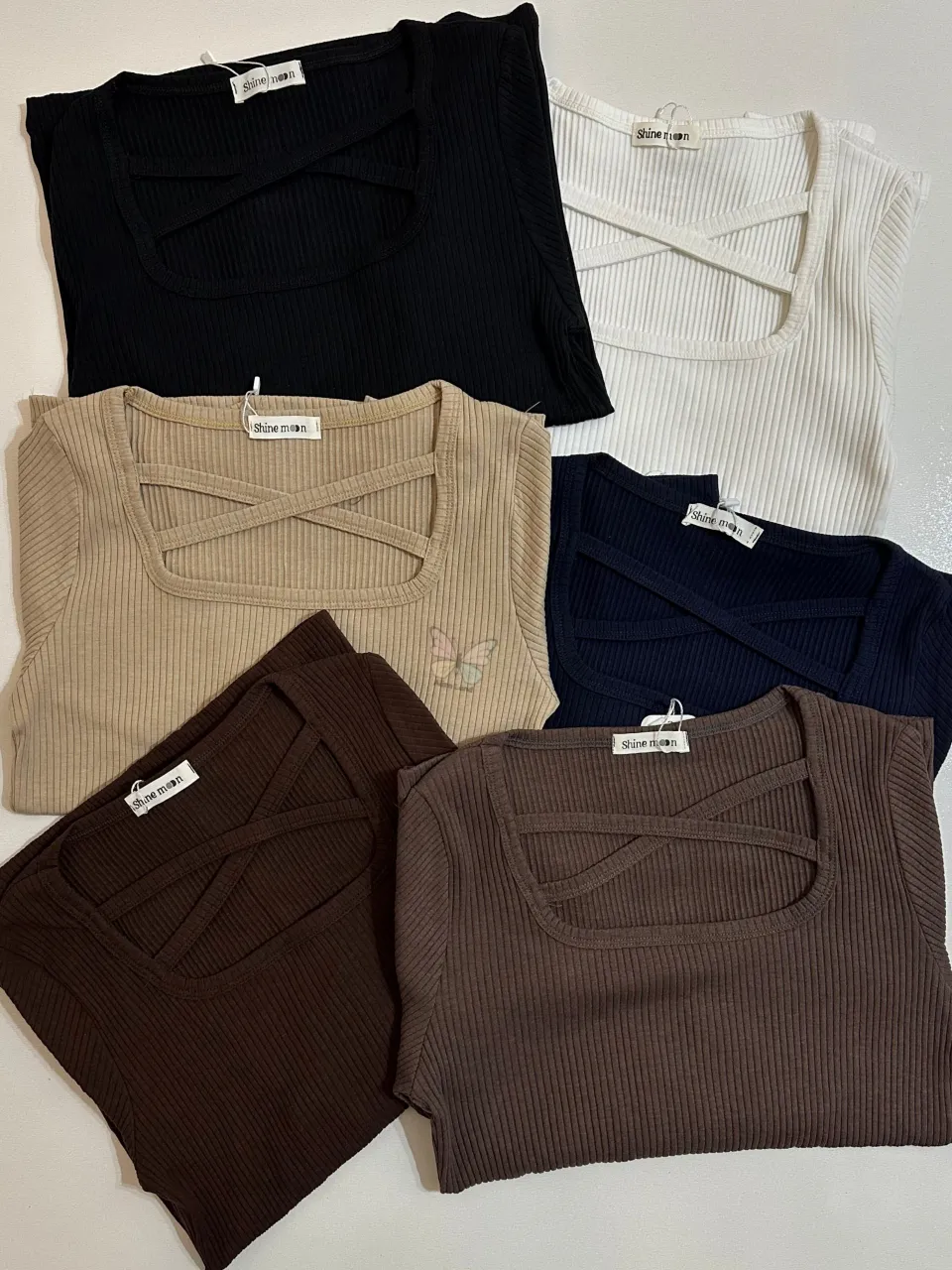 بلوز یقه ضربدری کبریتی کرکره ای